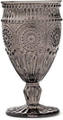 Vintage Inspired Pressed Glass Goblet